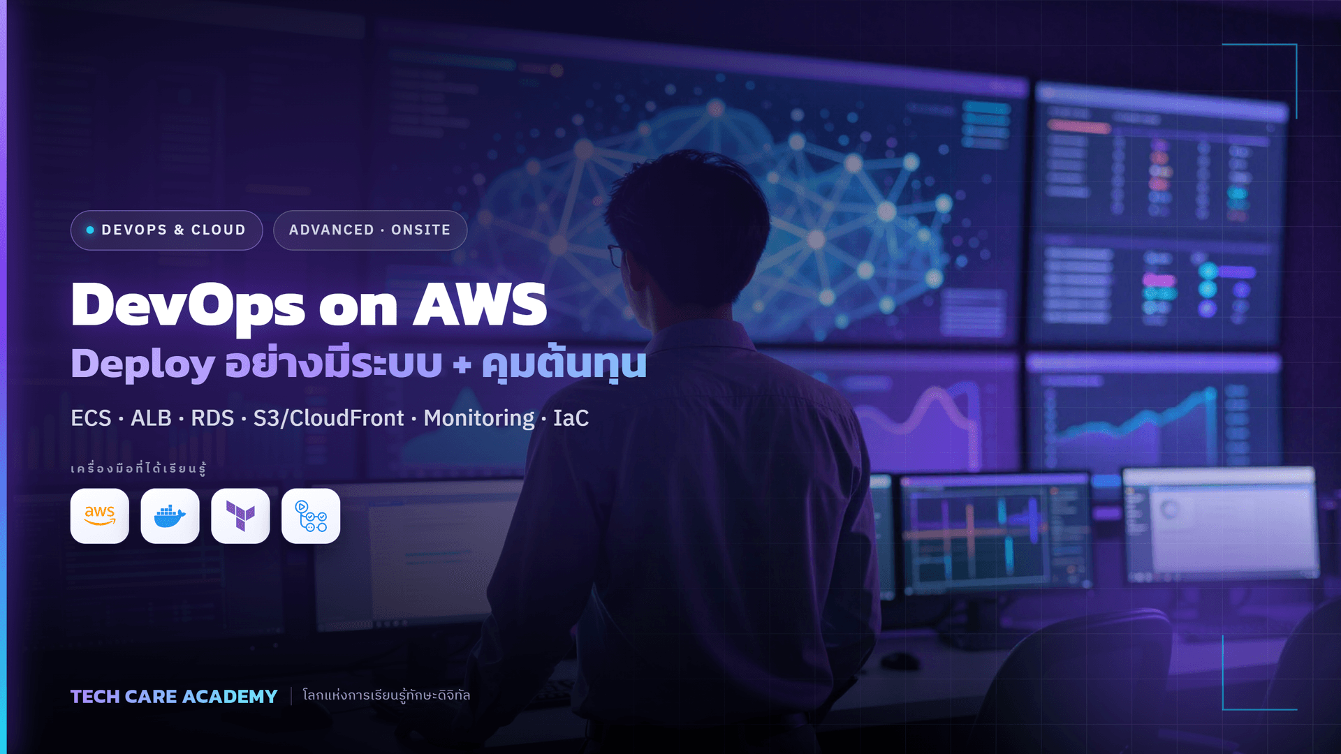 DevOps on AWS: Deploy แบบมีระบบ + Monitor + Cost