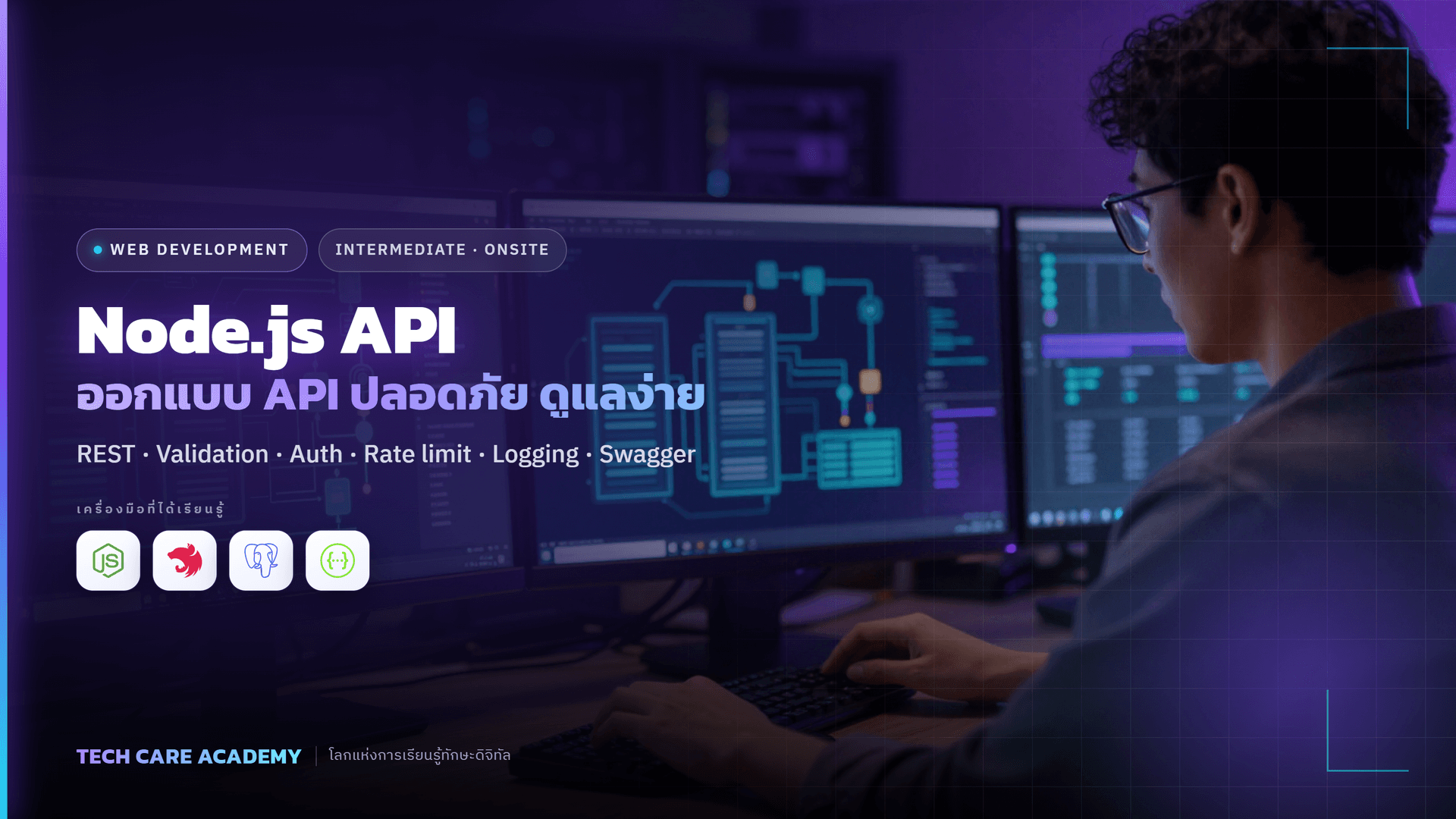 Node.js API (Production-ready): ออกแบบ API ให้ปลอดภัยและดูแลง่าย
